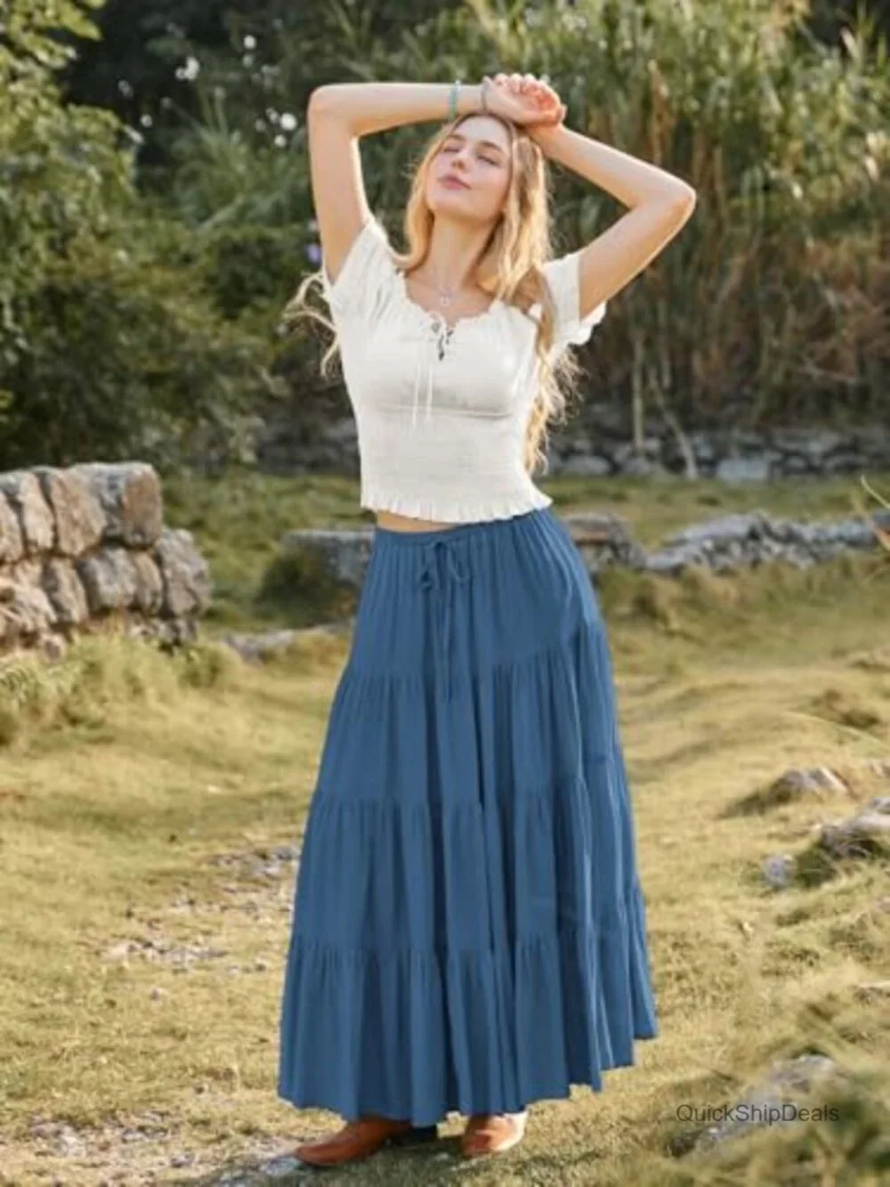 N/A long skirts